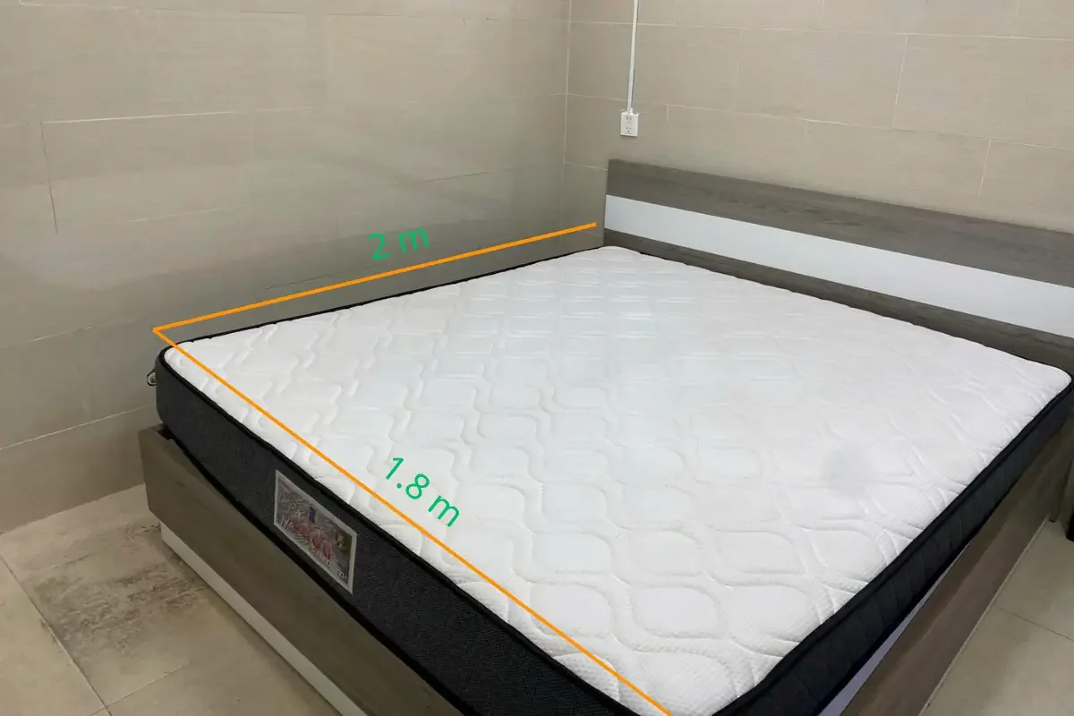 Giá phụ thuộc vào kích thước nệm