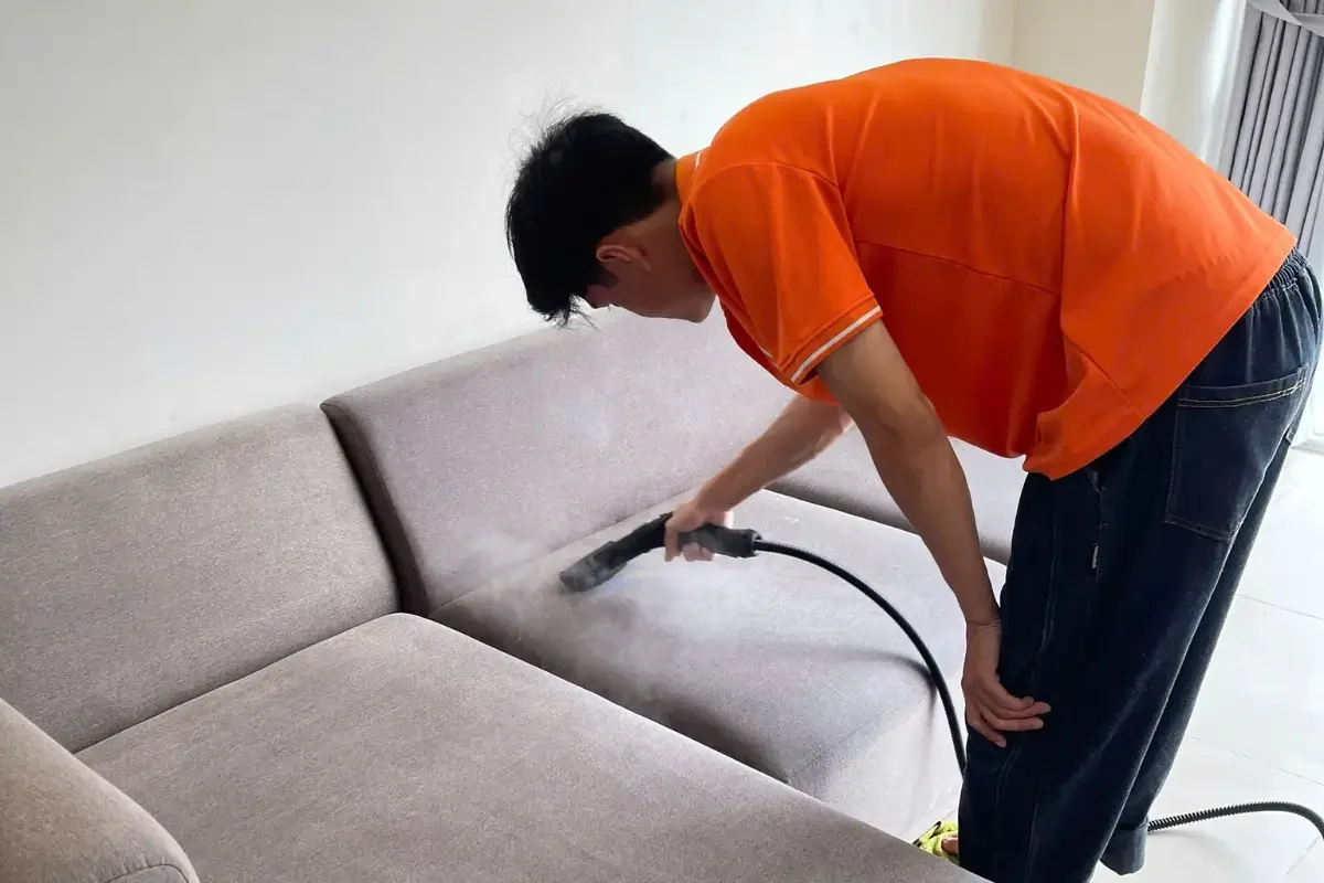 Hot Steam Sofa Cleaning in Ho Chi Minh City | Benefits & Process