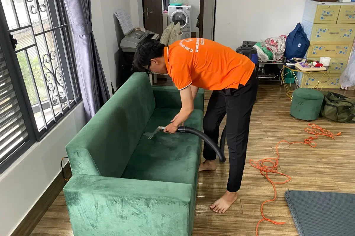 Vệ sinh sofa vải