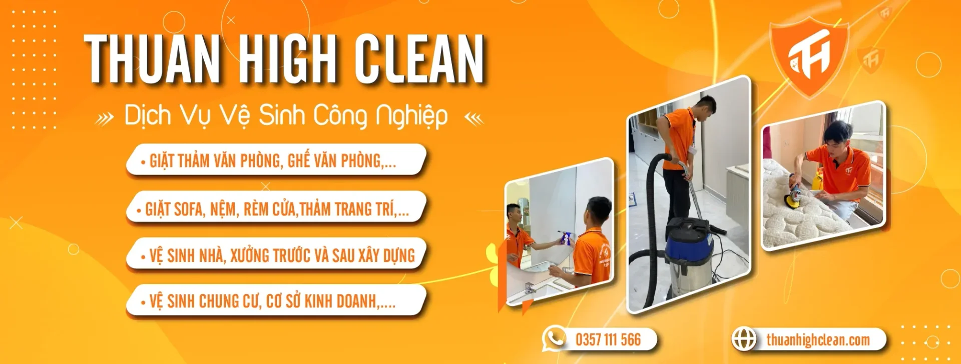 Thuan High Clean - Dịch vụ vệ sinh chuyên nghiệp